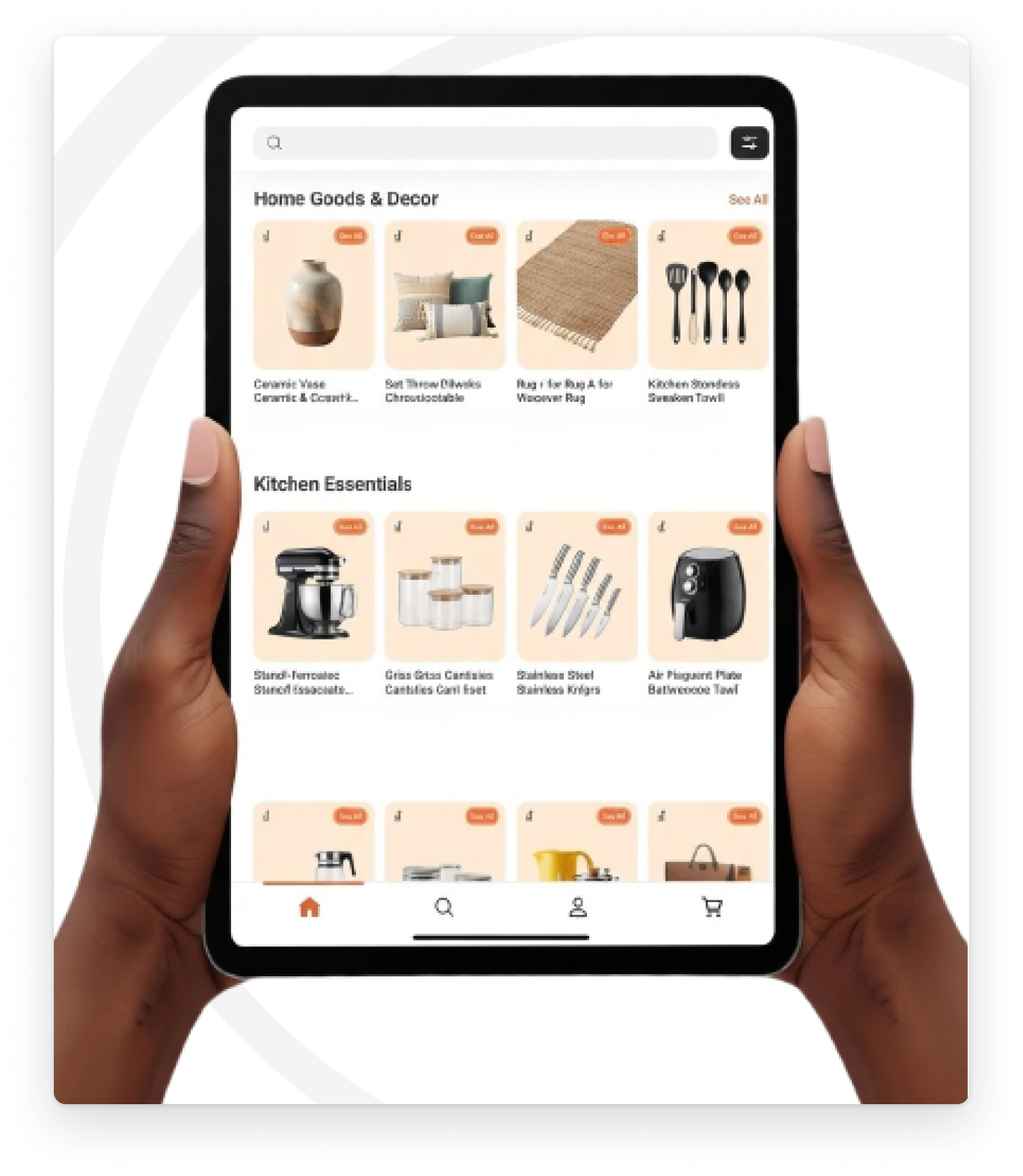 Marketplace Tablet